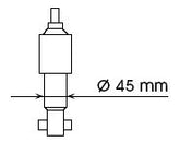 Stoßdämpfer Vorderachse für FORD NISSAN MAVERICK TERRANO I II